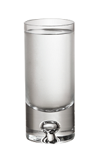 The 57 Straight Up is a clear colored shot made from Smirnoff No 57 and served in a chilled shot glass.