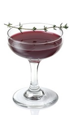 The Beet-ini is an unexpected twist for the purple root, forming a well-balanced cocktail perfect as an aperitif. A purple colored drink made from Excellia tequila, beet juice, agave nectar, lime juice and sweet vermouth, and served in a chilled cocktail glass.