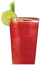 The Bloody Caesar is the most popular drink recipe made with Clamato, due to its simplicity and well-balanced flavors. A red colored drink made from Clamato tomato cocktail, vodka, Worcestershire sauce, Tabasco sauce, salt, pepper, celery and lime, and served over ice in a highball glass.