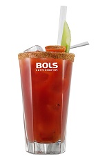 The Bloody Mary is the perfect morning after drink, well-suited to ease your hangover away. A tall red drink made from vodka, tomato juice, lemon juice, Worcestershire sauce, Tabasco sauce, black pepper and celery salt, and served over ice in a highball glass.