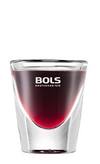 The Blueberry Vincent is a spooky purple shot made from Bols Blueberry liqueur, absinthe and grenadine, and served in a chilled shot glass.