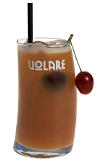 I can't talk now, I have a meeting with the Bobs. The Bob cocktail recipe is a brown colored drink made from Volare cherry brandy, amaretto liqueur, banana liqueur and orange juice, and served over ice in a highball glass garnished with cherries.