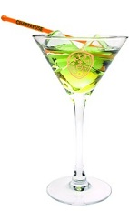 The Chartreuse Episcopale is a relaxing green cocktail made from Yellow Chartreuse and Green Chartreuse, and served over ice in a cocktail glass.
