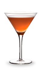 The Cosmo Creek is a Kentucky variation of the classic Cosmopolitan cocktail. An orange cocktail made from bourbon, triple sec and cranberry juice, and served in a chilled cocktail glass.