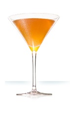 The Daiquiri is a classic cocktail made from Cointreau orange liqueur, rum, lime juice and simple syrup, and served in a chilled cocktail glass.