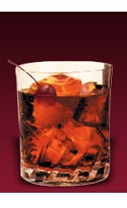 The Dubonnet Manhattan is a classy variation of the classic Manhattan cocktail. Made from Dubonnet Rouge, Evan Williams bourbon, dry vermouth and bitters, and served over ice in an old-fashioned glass.