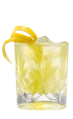 The Galliano and Bitter Lemon drink is made from Galliano L'Autentico, bitter lemon and lemon, and served over ice in a highball glass.