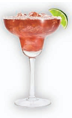 The Herradura French Margarita is a wonderful red cocktail made from Herradura tequila, Chambord raspberry liqueur, Cointreau orange liqueur, lime juice and agave nectar, and served over ice in a margarita glass.
