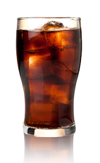 The Nelson's Lady drink recipe is a brown colored cocktail made from Admiral Nelson's cherry spiced rum and cherry cola, and served over ice in a highball glass.
