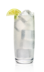 The Secret Citrus Mule drink is made from Stoli Citros citrus vodka, lime juice and ginger ale, and served over ice in a highball glass.