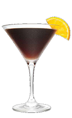 The Triple Decadence is a brown colored dessert cocktail recipe made from Three Olives Triple Shot Espresso vodka, dark chocolate liqueur and Cointreau orange liqueur, and served in a chilled cocktail glass.