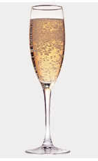 The M-Apple Fizz cocktail recipe is a refreshing blend of woodland flavors made from Burnett's maple syrup vodka and sparkling apple cider, and served in a chilled champagne flute.