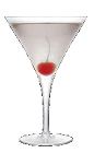 The Chocolate Covered Cherry cocktail recipe is a sophisticated dessert drink made from Three Olives chocolate vodka, cherry vodka and white crème de cacao, and served in a chilled cocktail glass.