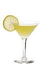 The Barberita Loca cocktail recipe is made from Boca Loca cachaca, triple sec, elderflower liqueur and lemon juice, and served in a chilled cocktail glass.