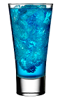 The Blue Russian is a a fruity member of the Russian family of drinks. A blue drink made from Rose's blueberry cordial, vodka and 7-Up, and served over ice in a highball glass.
