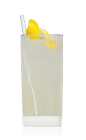 Named for the famous musician, the Bootsy Collins is a funky drink recipe made from Don Q Limon citrus rum, white rum, elderflower liqueur, cinnamon syrup, lemon juice and club soda, and served over ice in a highball glass.