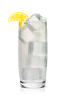 The Bubbly Hot drink is made from Stoli Hot jalapeno vodka and club soda, and served over ice in a highball glass.