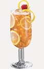 The Charleston Lemonade is a refreshing summer drink recipe made from Burnett's sweet tea vodka, lemonade and white cranberry juice, and served over ice in a tall glass.