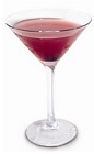 The Cherry Crack Martini is an addictive cocktail recipe made from sambuca, cranberry juice, cucumber, orange bitters and maraschino cherry liqueur, and served in a chilled cocktail glass garnished with a maraschino cherry.
