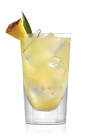 Go crazy with your coconut passion with the Coco Bongo drink recipe. A yellow colored cocktail made from Don Q Coco rum, coconut water and pineapple juice, and served over ice in an old-fashioned glass.