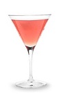 The Cosmopolitan is a classic pink cocktail made from triple sec, vodka, cranberry juice and lime juice, and served in a chilled cocktail glass.