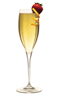 When you find yourself in the Caribbean celebrating New Year's Eve, nothing would be better than a local version of the classic Kir Royale cocktail. Made from Creole Shrubb orange liqueur, Angostura bitters and chilled champagne, and served in a chilled champagne flute.