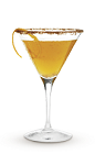 The Cruzan Sidecar cocktail recipe is made from Cruzan Single Barrel rum, triple sec and lemon juice, and served in a chilled sugar-rimmed glass.