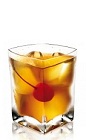 The Disaronno Sour is a classy orange drink made from Disaronno, sugar and lemon, and served over ice in a rocks glass.