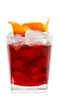 The Edelweiss Negroni is an absolutely Swiss version of the classic Italian drink recipe. A red colored cocktail made from Xellent gin, Campari and sweet vermouth, and served over ice in a rocks glass.