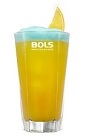 The Electric Screwdriver is the spark needed to start any party. An orange and blue drink made from vodka, orange juice and Bols Blue Foam liqueur, and served over ice in a highball glass.