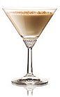 The Gin Alexander is a modern variation of the classic Alexander cocktail. A brown cocktail made from Beefeater gin, dark creme de cacao and light cream, and served in a chilled cocktail glass.
