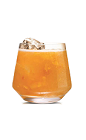 The Karamel Snap drink is made from Stoli Salted Karamel vodka, SNAP ginger liqueur and orange marmalade, and served in an old-fashioned glass.
