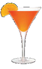 The O-Mazing cocktail is an orange colored drink recipe made from Three Olives orange vodka, orange juice and lime juice, and served in a chilled cocktail glass.