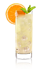 The Orange Poppy drink recipe is a relaxing cocktail best served when all the work is done. Made from Lucid absinthe, triple sec, lemon-lime soda, orange and mint, and served over ice in a highball glass.