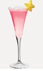 The Pink Bubbles is a pink colored New Year's cocktail recipe made from Burnett's pink lemonade vodka and champagne, and served in a chilled champagne flute.