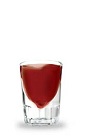 The XXX on the Beach is a sassy red shot almost guaranteed to make exciting things happen. Made from peach schnapps, raspberry schnapps, vodka, sour mix and orange juice, and served in a chilled shot glass.