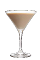 The Black and White Cookie recipe is a cream colored dessert cocktail made from Three Olives chocolate vodka, vanilla vodka and Bailey's Irish cream, and served in a chilled cocktail glass.