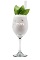 The Carnation is a sweetly scented cocktail made from genever, parfait amour, lemon juice, champagne and basil leaves, and served over ice in a sour glass or wine glass.