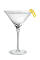 The Martini is a classic cocktail made from vodka, dry vermouth and lemon, and served in a chilled cocktail glass.