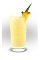 The Cuervo Pineapple drink is a yellow colored drink made from Jose Cuervo silver tequila and pineapple juice, and served over ice in a highball glass.