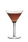 The French Martini is an orange cocktail made from raspberry schnapps, vodka and pineapple juice, and served in a chilled cocktail glass.
