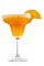 The Frozen Orange Margarita is the perfect drink for Cinco de Mayo or a relaxing day at the beach. An orange cocktail made from Rose's Apricot cordial, Rose's Lime cordial, Rose's Triple Sec cordial and tequila, and served in a chilled margarita glass.