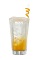 The Funky Apricot Fizz is an exciting orange Spring drink made from apricot brandy, lemon juice, simple syrup, club soda and Bols Amaretto Foam liqueur, and served over ice in a highball glass.