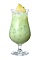 The Green Eyes drink is most famous for being the official cocktail of the 1984 Olympics in Los Angeles, California. Made from Midori melon liqueur, rum, coconut cream, lime juice and pineapple juice, and served in a parfait or hurricane glass.
