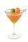 The Green on Orange Melon is a green and orange colored cocktail made from Smirnoff melon vodka, Midori melon liqueur, melon and lemon juice, and served in a chilled cocktail glass.