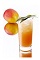 The Jungle Mango is an orange colored drink made from rum, Joseph Cartron mango liqueur, Campari, pineapple juice and lime juice, and served over ice in a highball glass.
