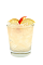 The Kentucky Peach is a yellow drink made form Smirnoff peach vodka, Kentucky straight bourbon whiskey, lemonade and simple syrup, and served over ice in a rocks glass.