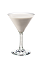 The Kissable is a cream colored cocktail made from Smirnoff orange vodka, white creme de cacao and milk, and served in a chilled cocktail glass.