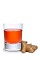 The New England Apple Pie is an orange shot made from Hot Damn! cinnamon schnapps, ginger liqueur and vanilla vodka, and served in a chilled shot glass.
