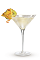 The Pina Colada Martini cocktail recipe is made from Cruzan Coconut rum, pineapple rum and pineapple juice, and served in a chilled cocktail glass.
